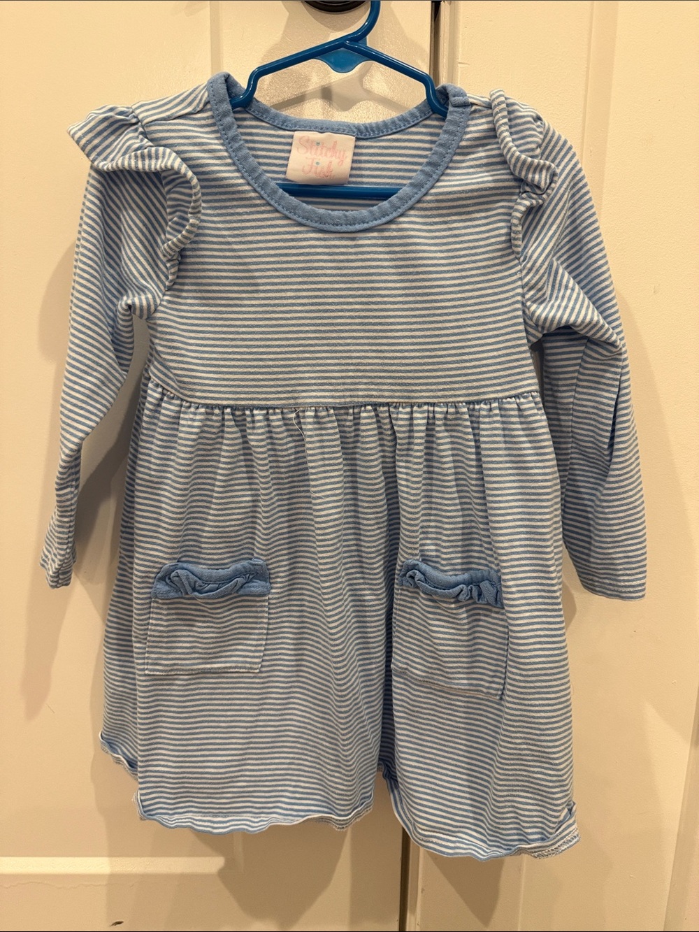 Stitchy Fish Little Girls 2T Dress